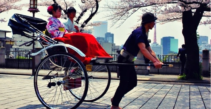 人力車乗車体験