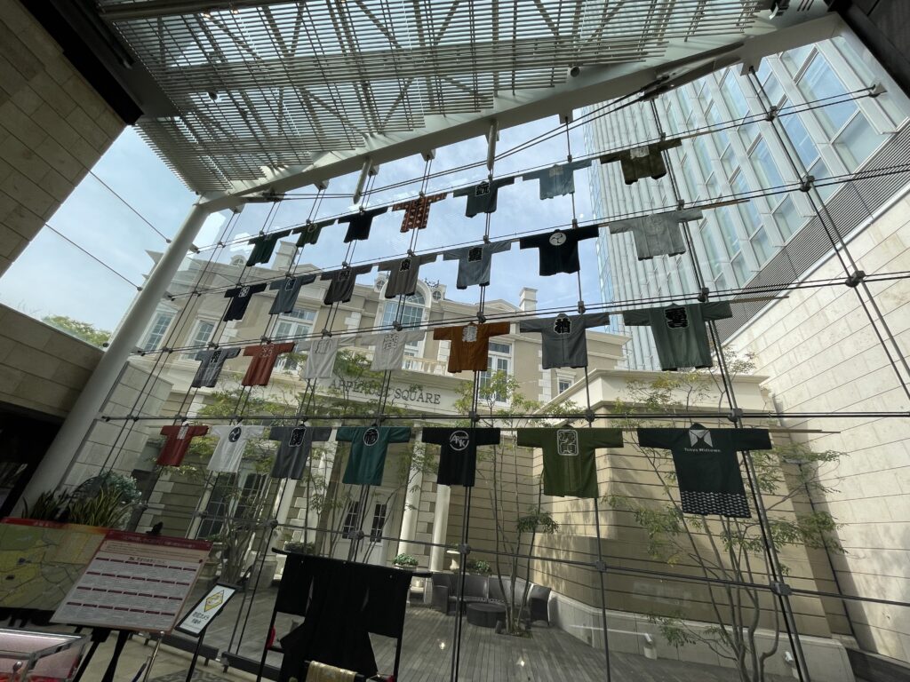 半纏・赤坂芸者着物展示