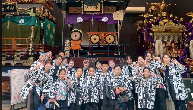 赤坂茜囃子演奏