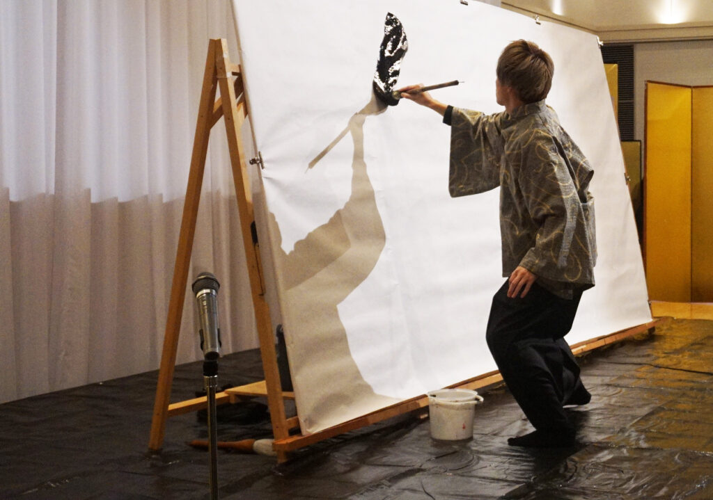 書道パフォーマンス