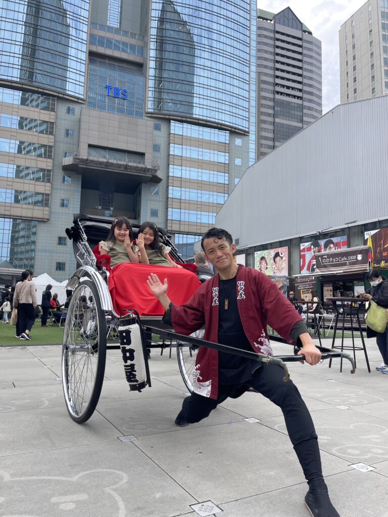 人力車乗車体験